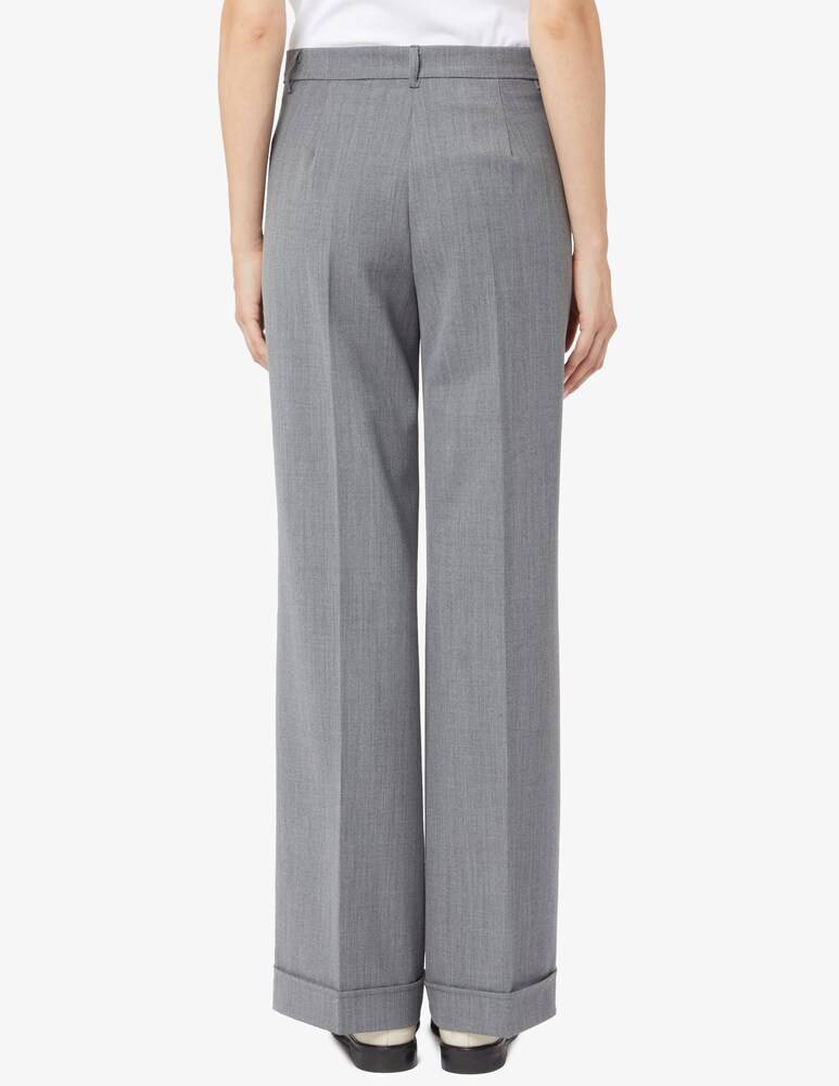 24.7 Studio Pantaloni Con Pence Palazzo