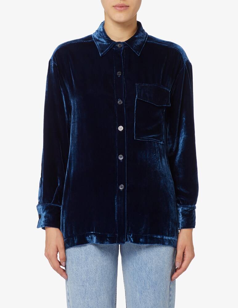 24.7 Studio Top shaket velluto