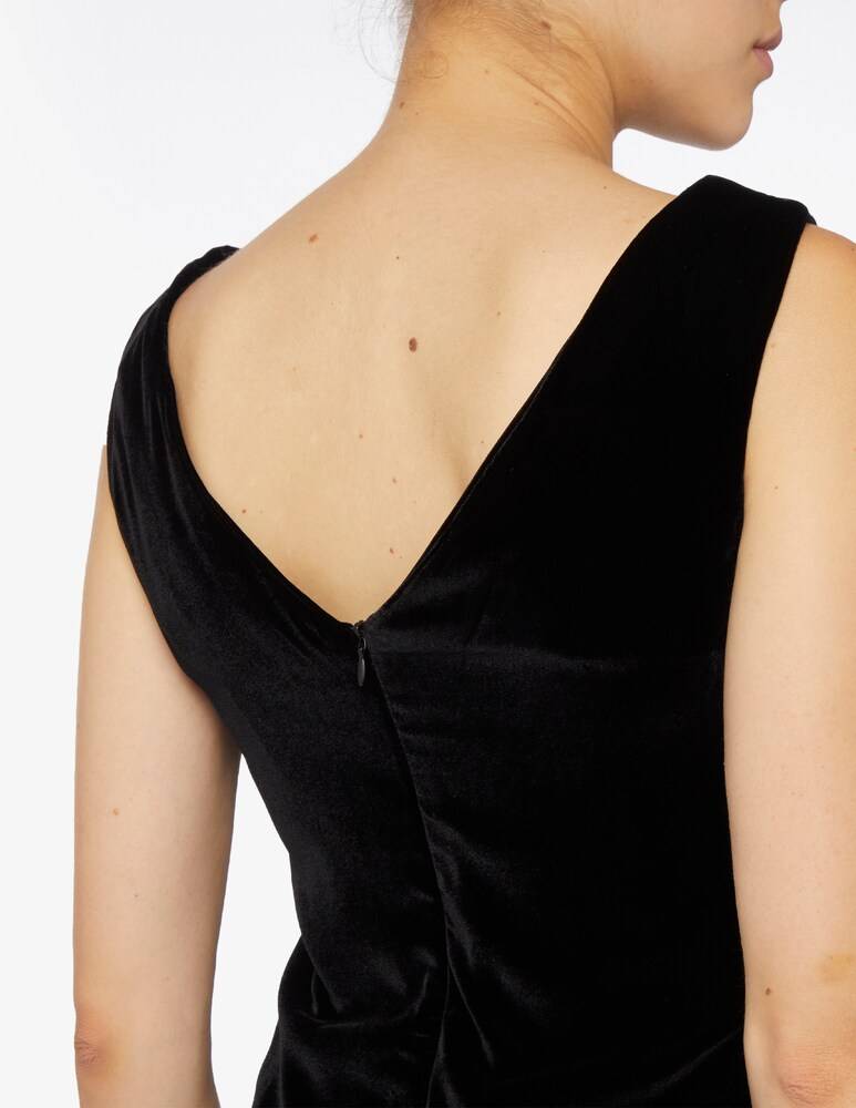 24.7 Studio Vestito Midi Tubino Velluto