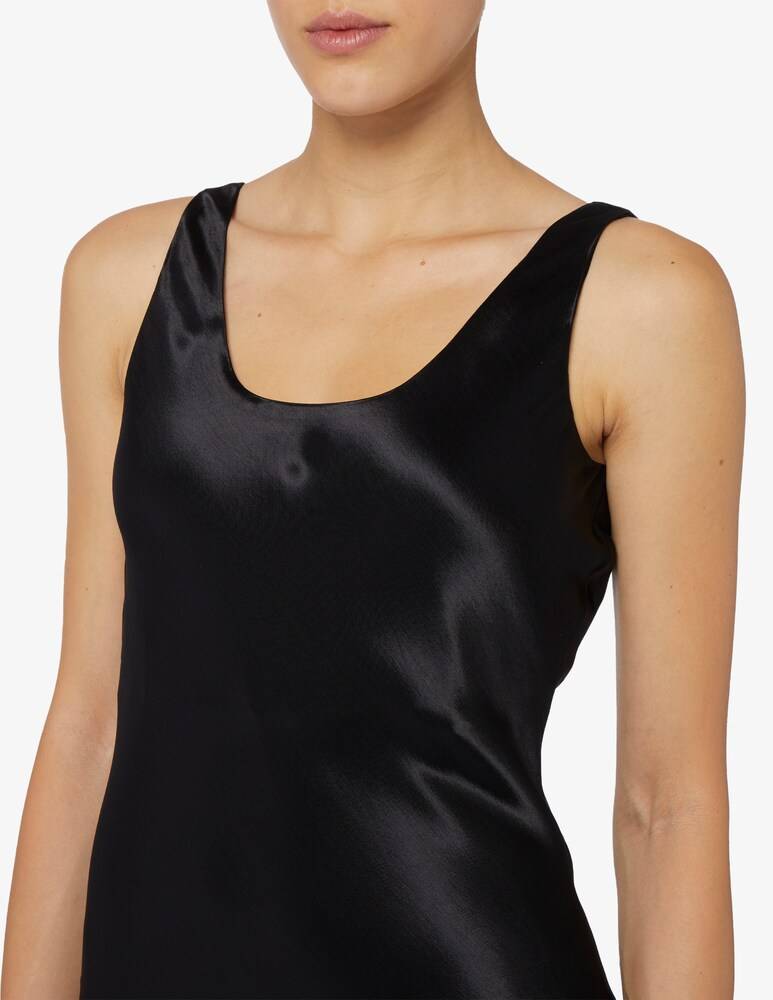 24.7 Studio Vestito Slip Lungo In Viscosa