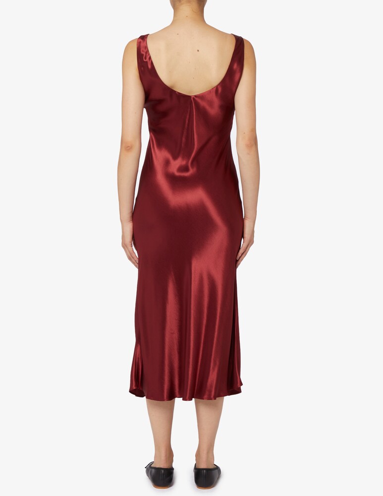 24.7 Studio Vestito Slip Lungo In Viscosa