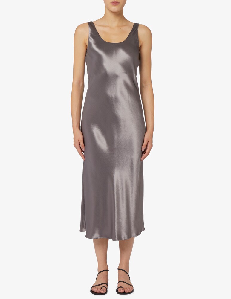 24.7 Studio Vestito slip lungo in viscosa
