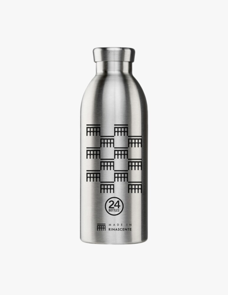 24Bottles Clima Bottle 050 Silver Made in Rinascente