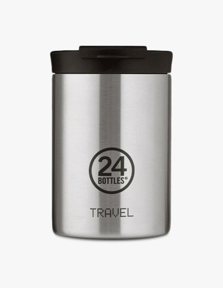 24Bottles Travel Tumbler 350 Brushed Steel