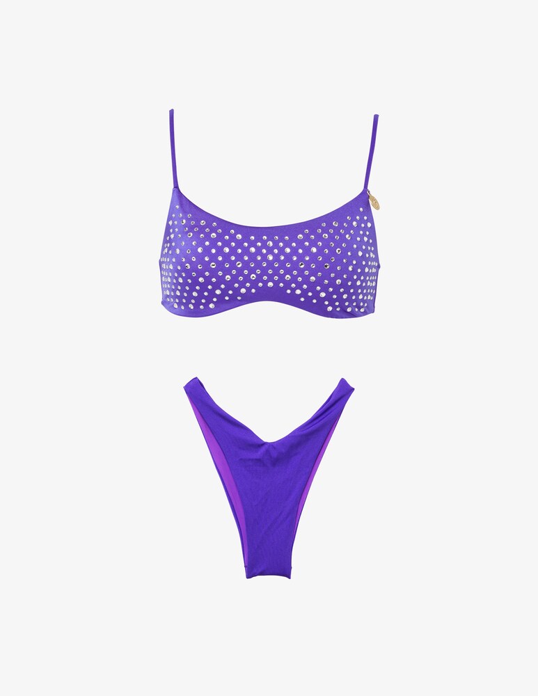 4giveness Bikini top e slip starry Diamonds