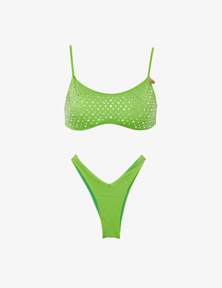 4giveness Bikini top e slip starry Diamonds