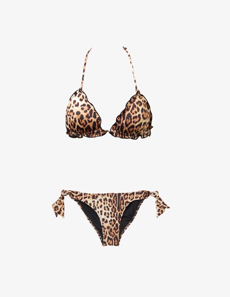 4giveness Bikini triangolo e slip Exchange leo