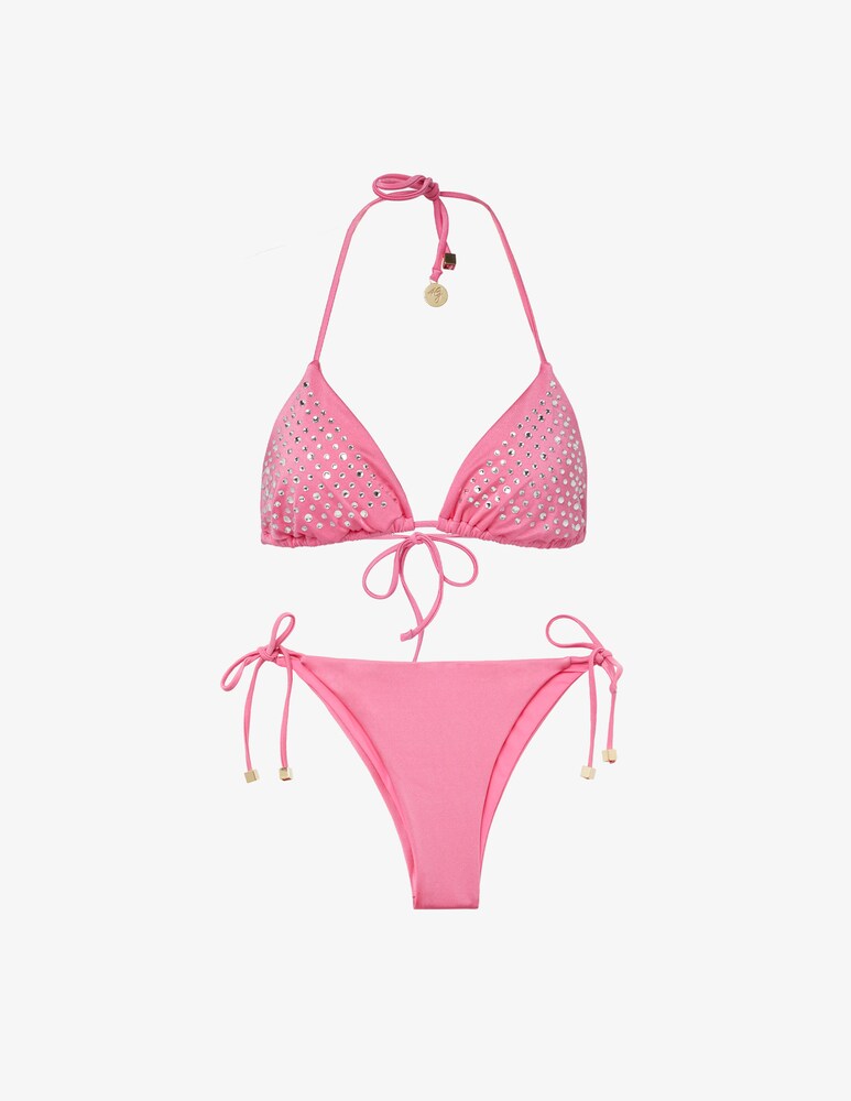 4giveness Bikini triangolo e slip starry Diamonds