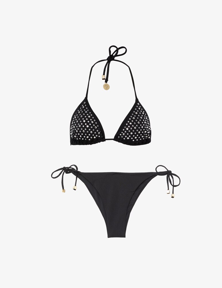 4giveness Bikini triangolo e slip starry Diamonds