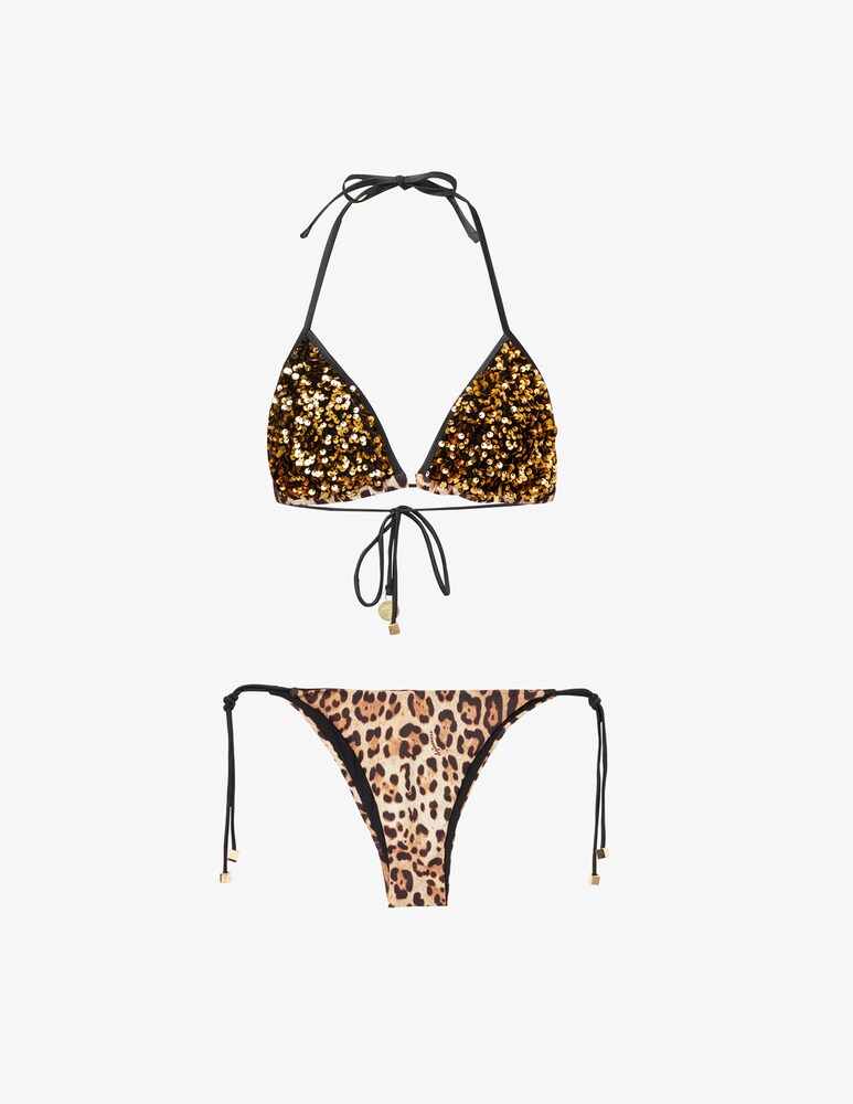 4giveness Bikini Triangolo E Slip Wild Shine
