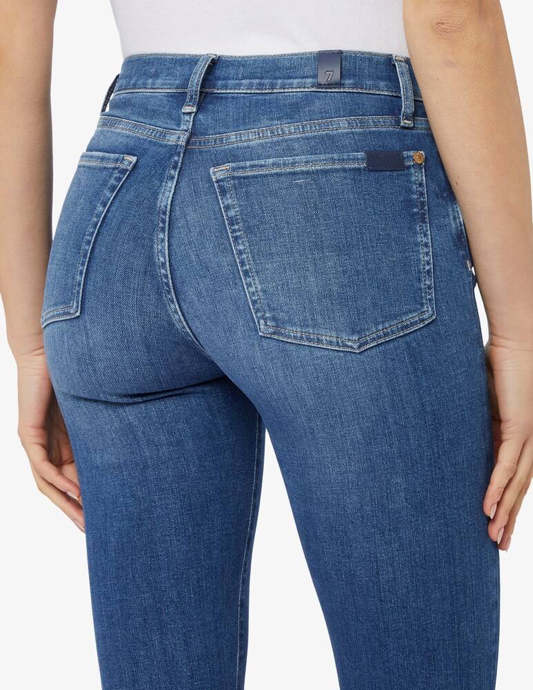 7 For All Mankind Jeans Slim A Vita Alta Illusion Ali