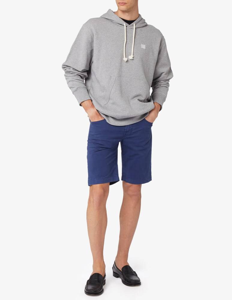 Acne Studios Felpa Con Cappuccio Face