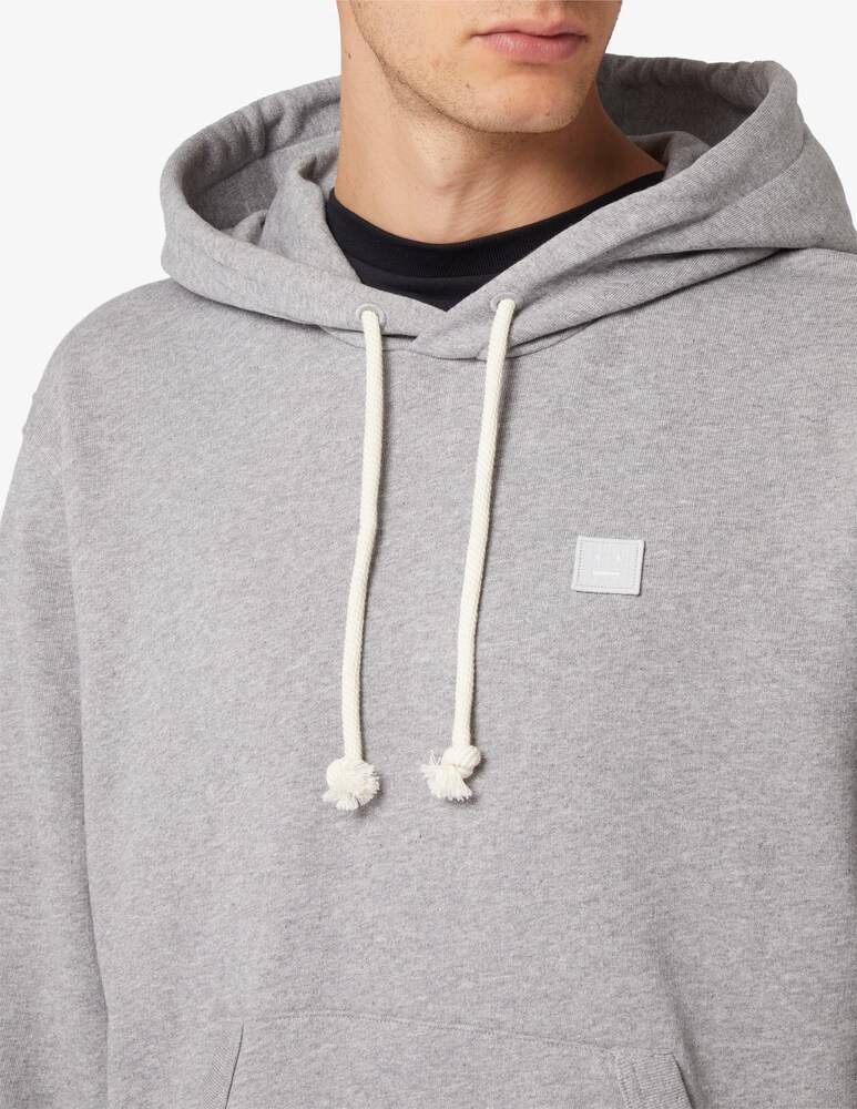 Acne Studios Felpa Con Cappuccio Face