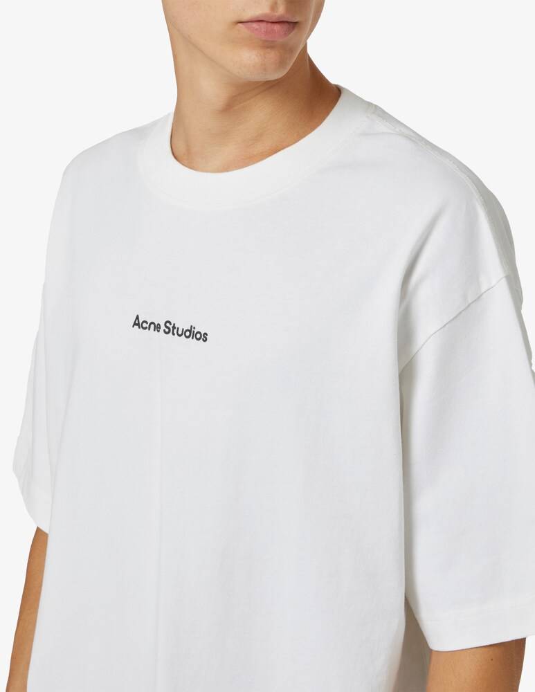 Acne Studios Maglietta Logo Piccolo Front