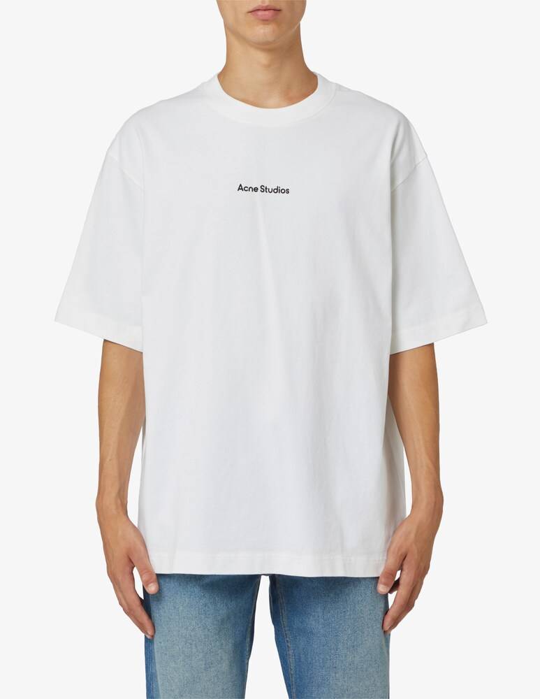 Acne Studios Maglietta logo piccolo front