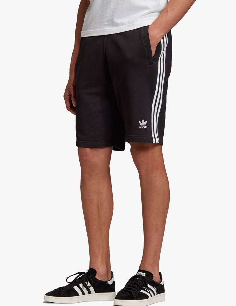 Adidas Originals Bermuda In Felpa 3stripes