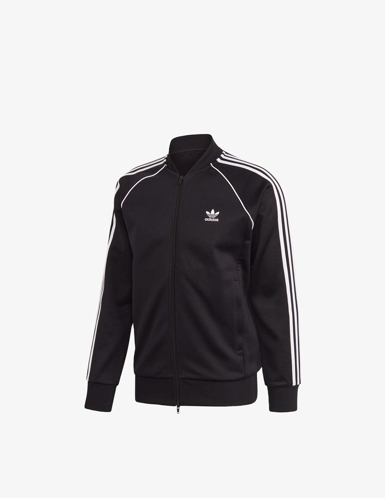 Adidas Originals Felpa acetata collo bomber piping