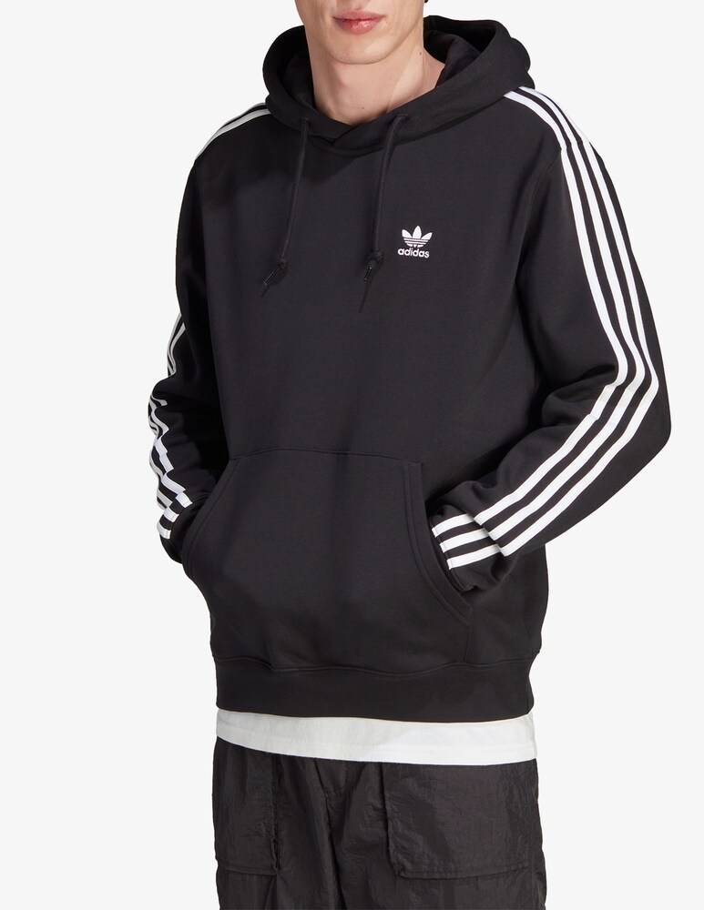 Adidas Originals Felpa con cappuccio 3 stripes