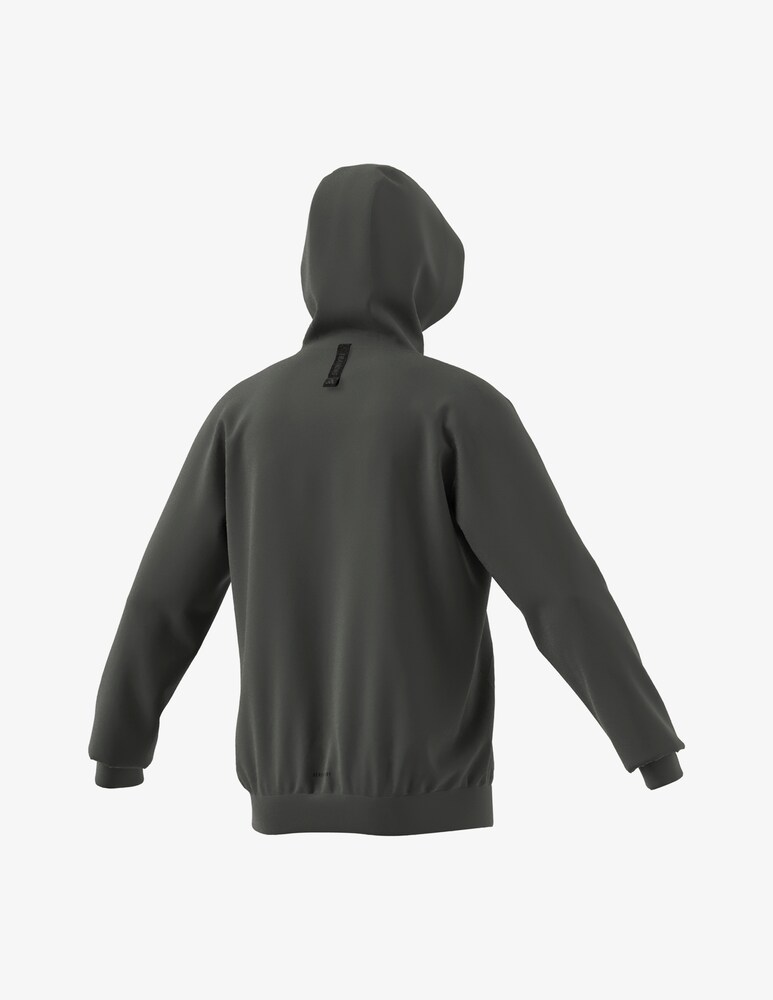 Adidas Performance Felpa Con Cappuccio Con Logo
