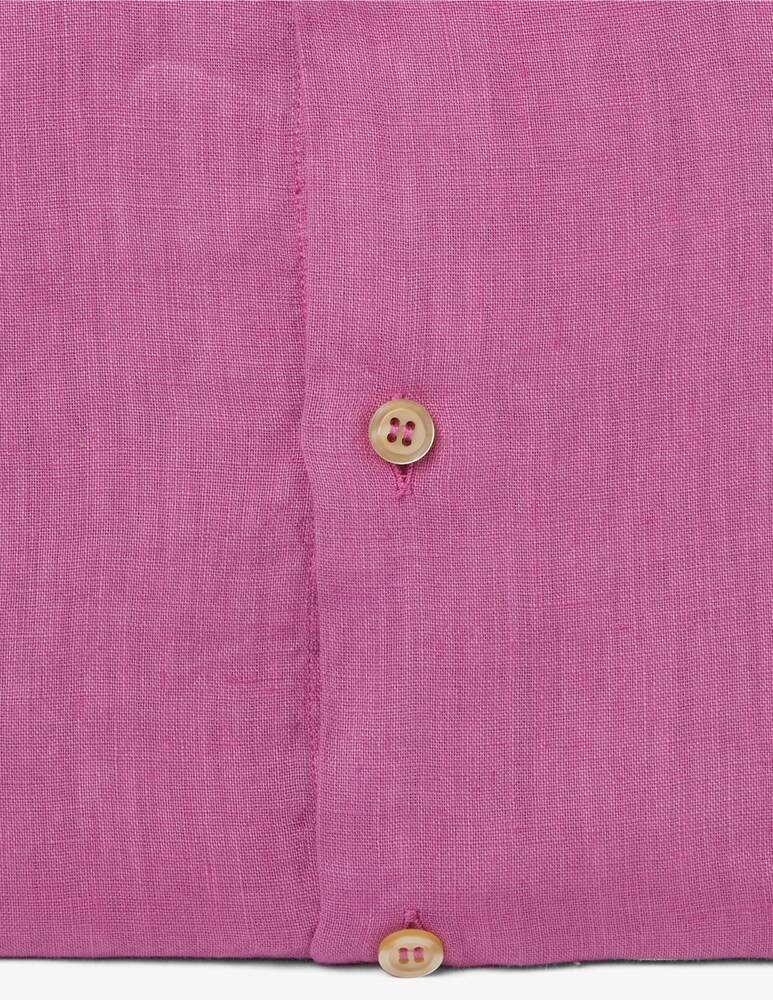 Alea Camiceria Camicia Lino T.capo Washed Tailored