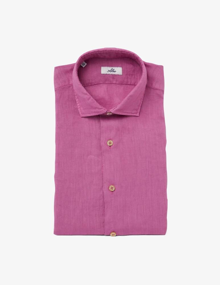 Alea Camiceria Camicia lino t.capo washed tailored