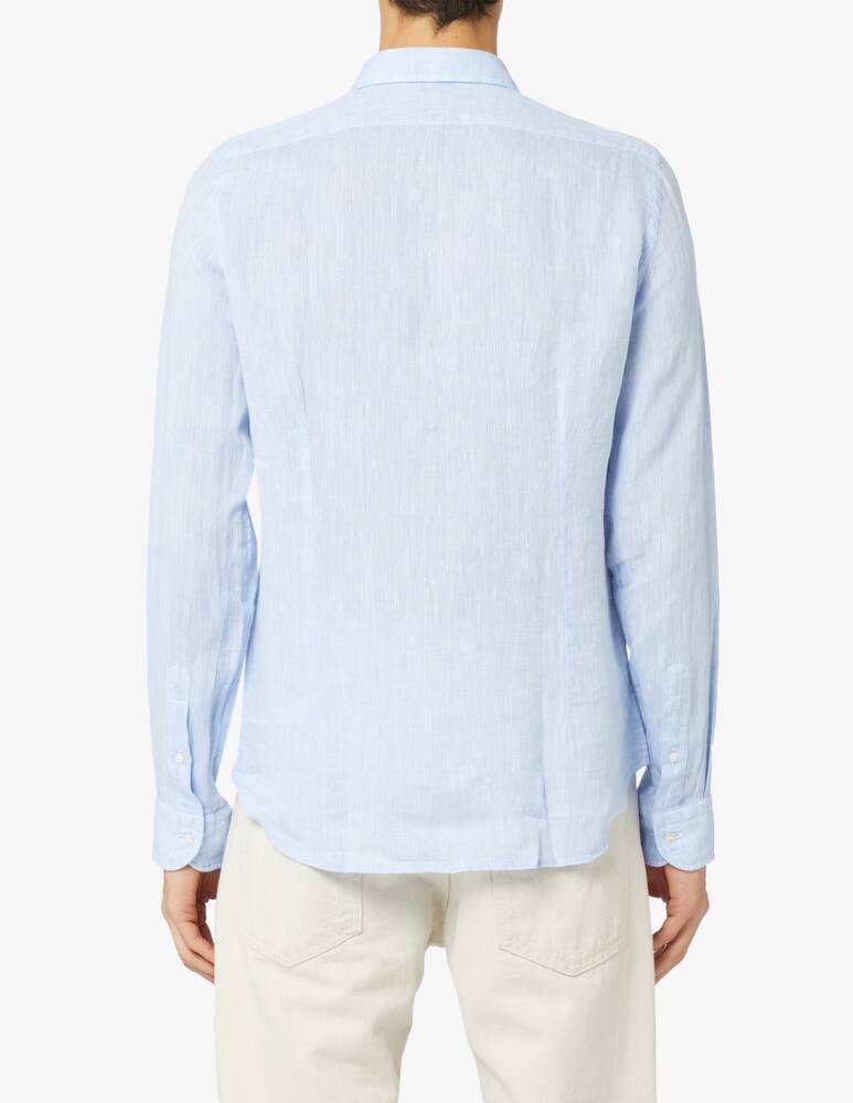 Alea Camiceria Camicia Lino T.filo Washed Tailored