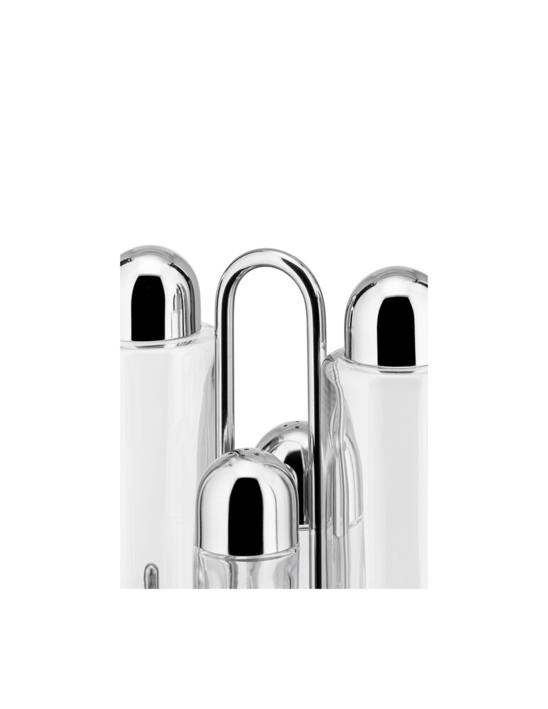 Alessi 5070 Set Olio Aceto Sale E Pepe - Argento
