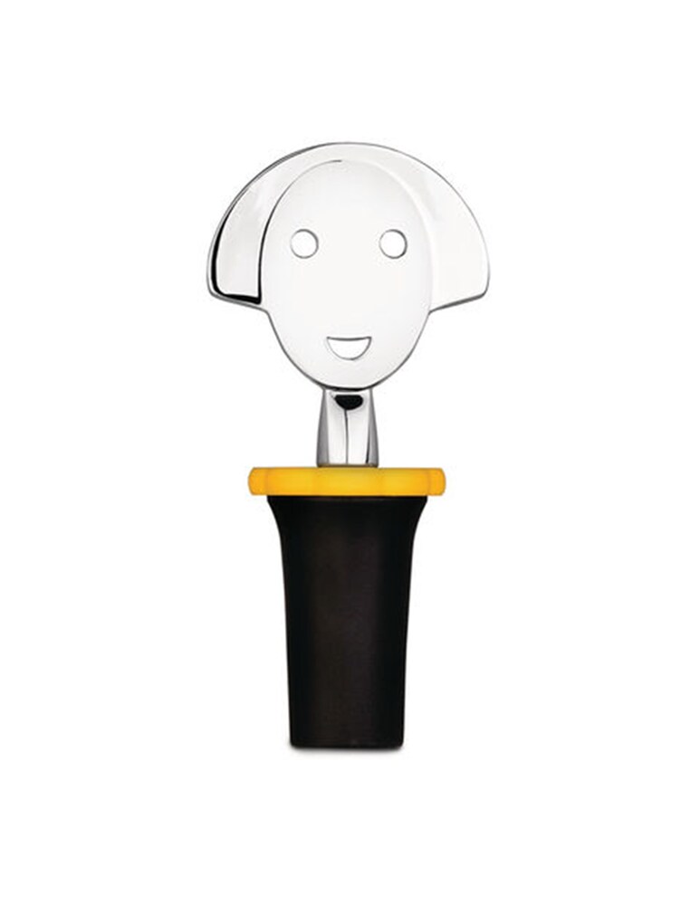 Alessi Anna Stop 2 Alessandro Mendini tappo - Nero