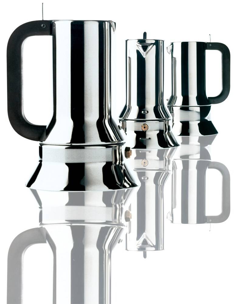 Alessi Caffettiera Ad Induzione 1 Tazza - Argento