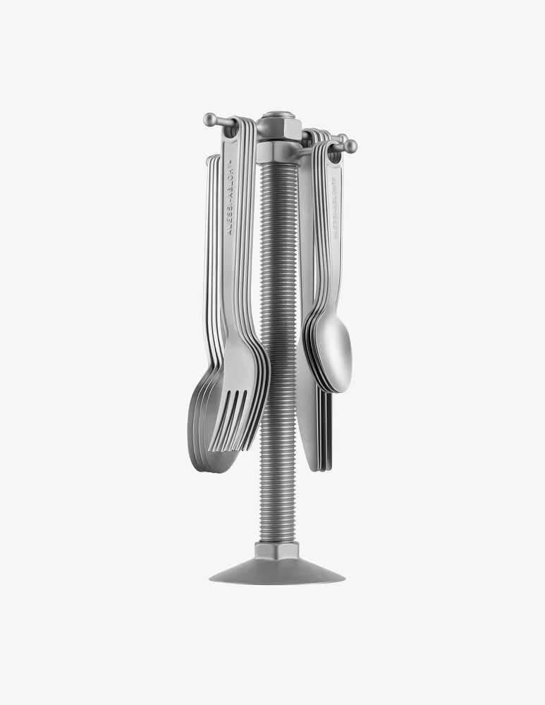 Alessi Conversational Objects Set 16 Posate E Portaposate