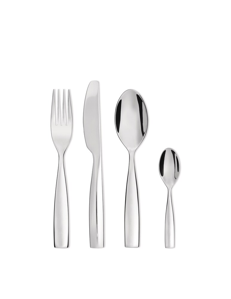 Alessi Dressed Set Di Posate 24 Pz - Argento