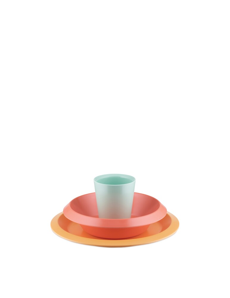 Alessi Giro Kids Set Da Tavola Bambino 3 Pz - Multicolor