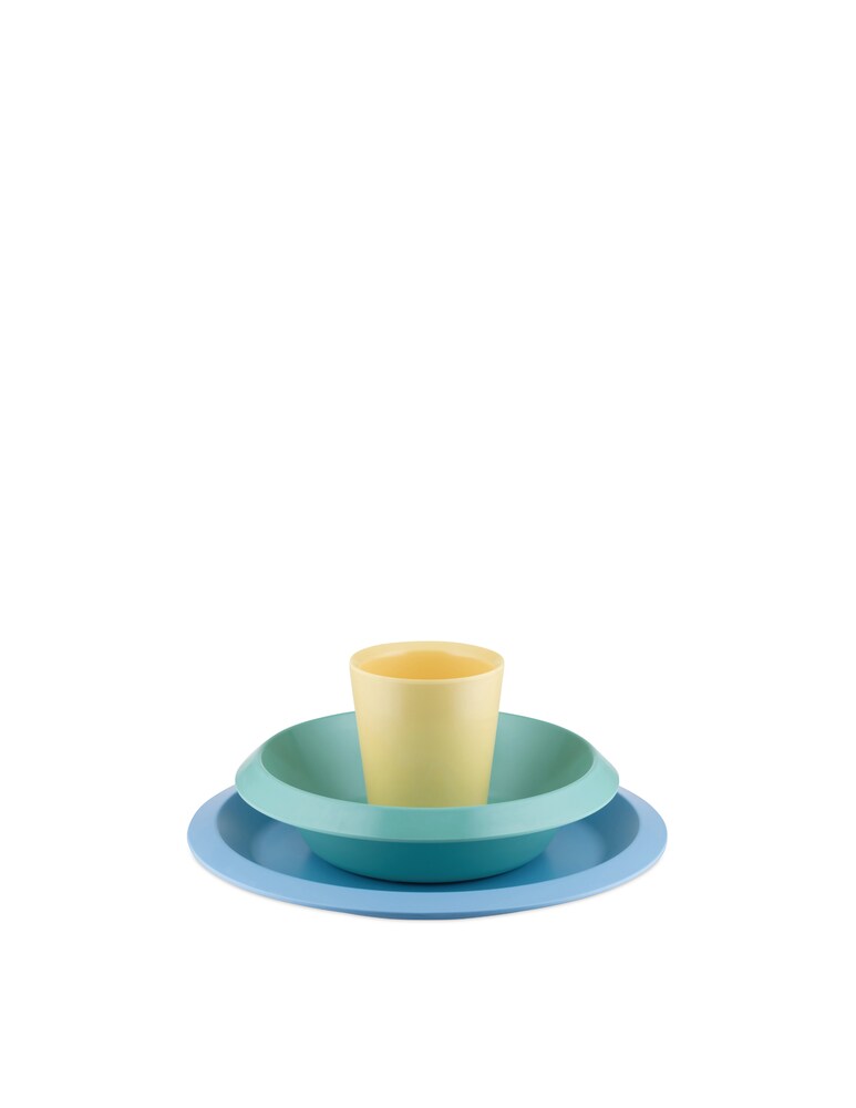 Alessi Giro Kids Set Da Tavola Bambino 3 Pz - Multicolor