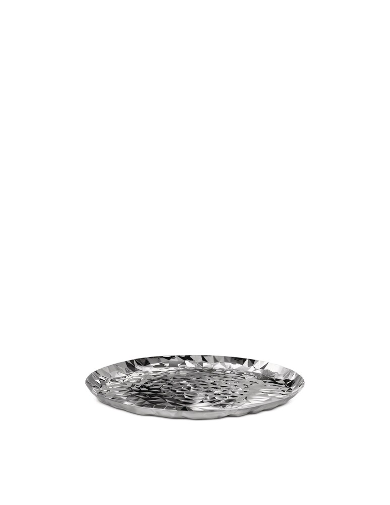Alessi Joy Claudia Raimondo vassoio rotondo - Argento