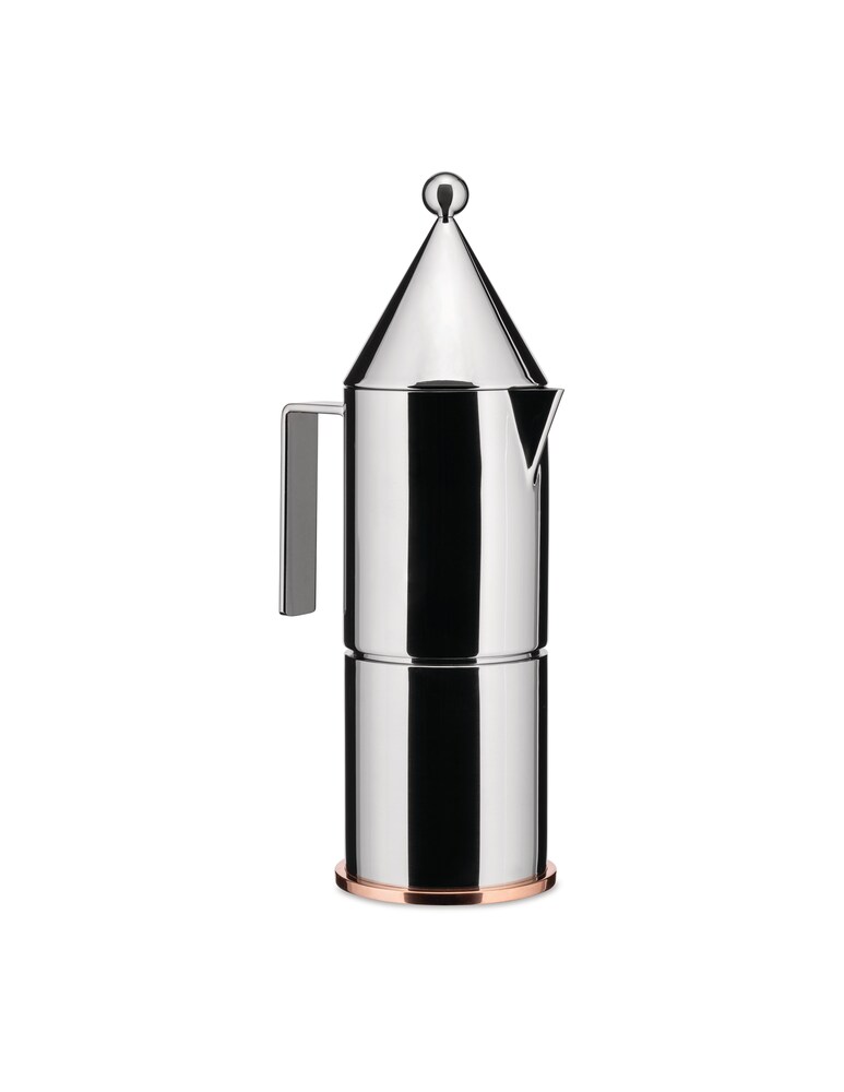 Alessi La Conica Caffettiera 6 Tazze - Argento
