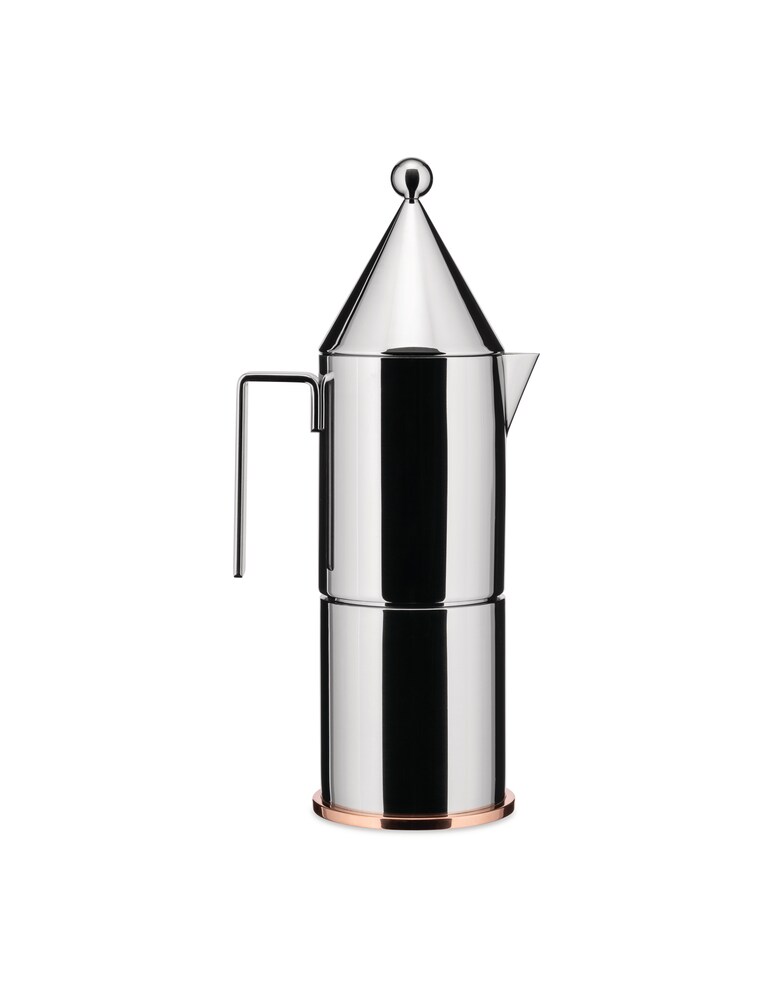 Alessi La Conica Caffettiera 6 Tazze - Argento