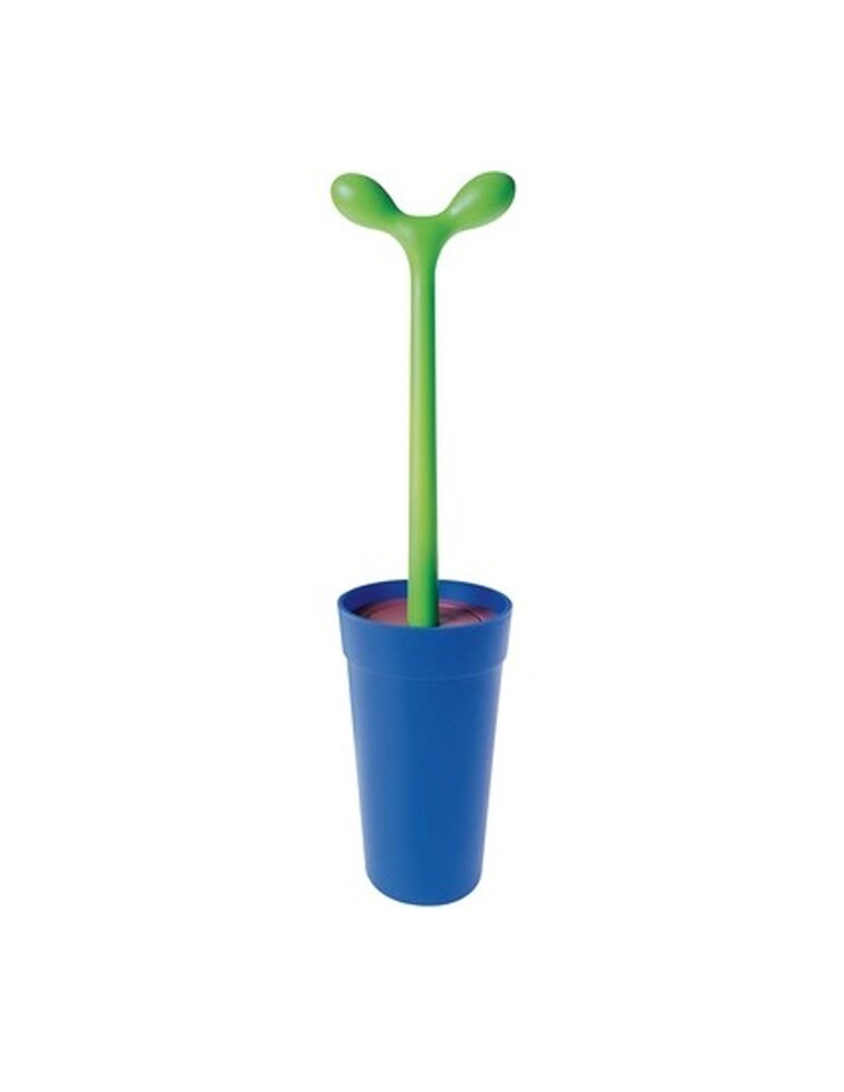 Alessi Merdolino Scopino Da Bagno - Azzurro