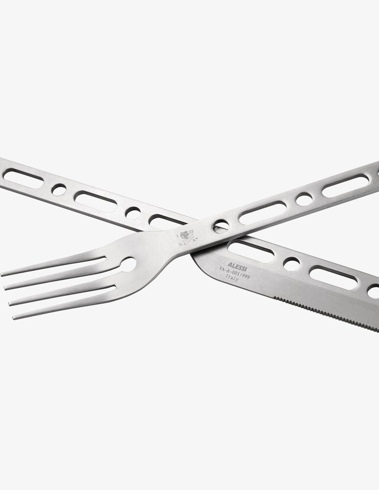 Alessi Occasional Object Set Posate Virgil Abloh - Argento