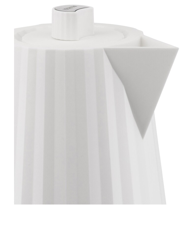 Alessi Plissé Bollitore Elettrico 1 Lt - Bianco