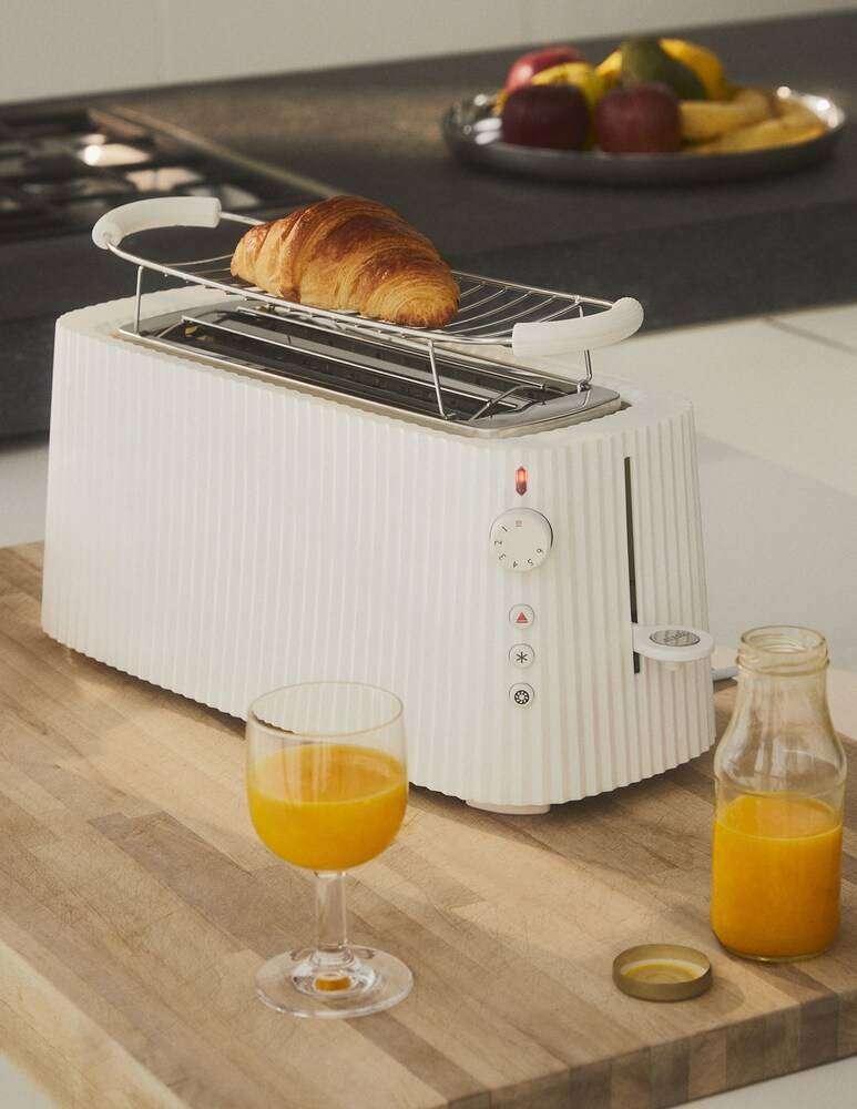 Alessi Plissé Tostapane A Doppio Scomparto Lungo