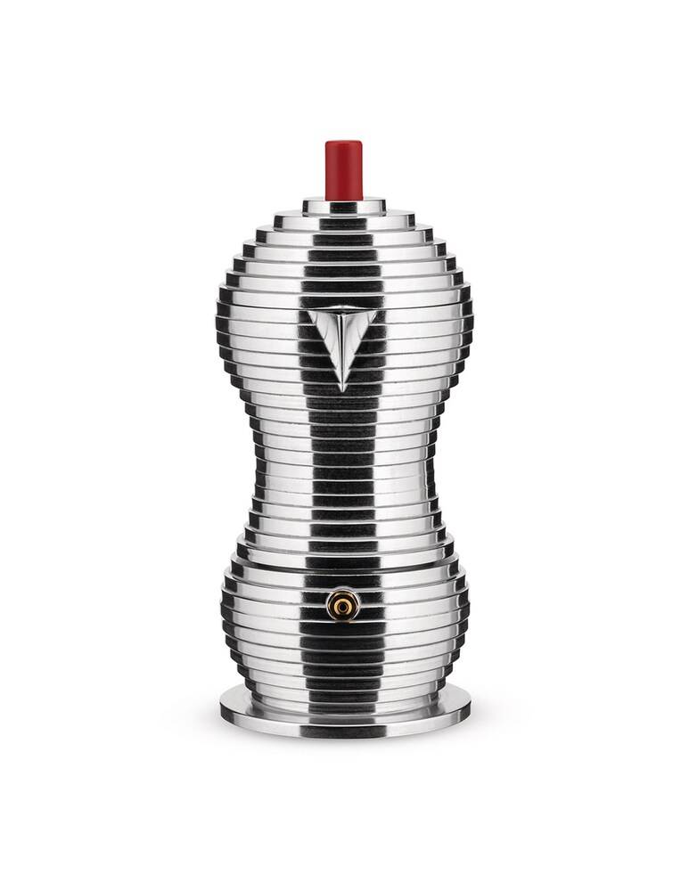 Alessi Pulcina Caffettiera 3 Tazze - Argento