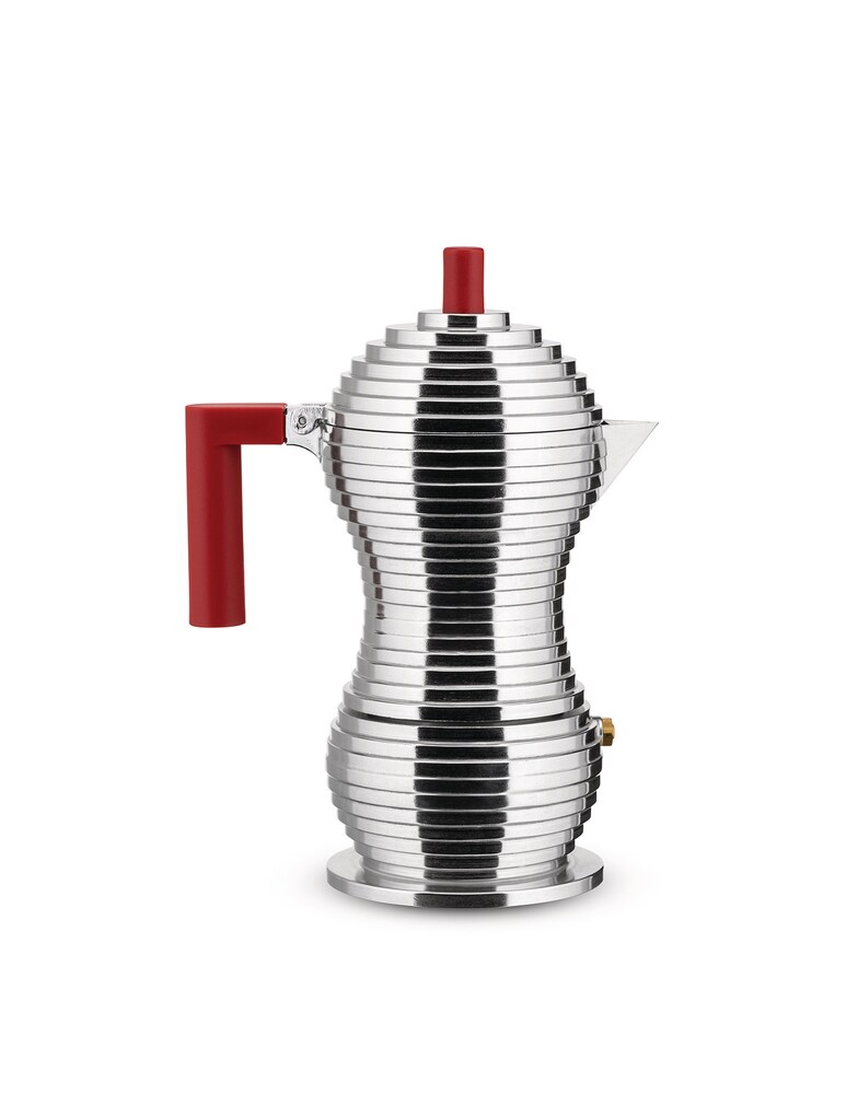 Alessi Pulcina Caffettiera 3 Tazze - Argento