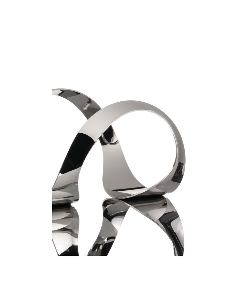 Alessi Ribbon Portabottiglie 6 Bottiglie - Argento