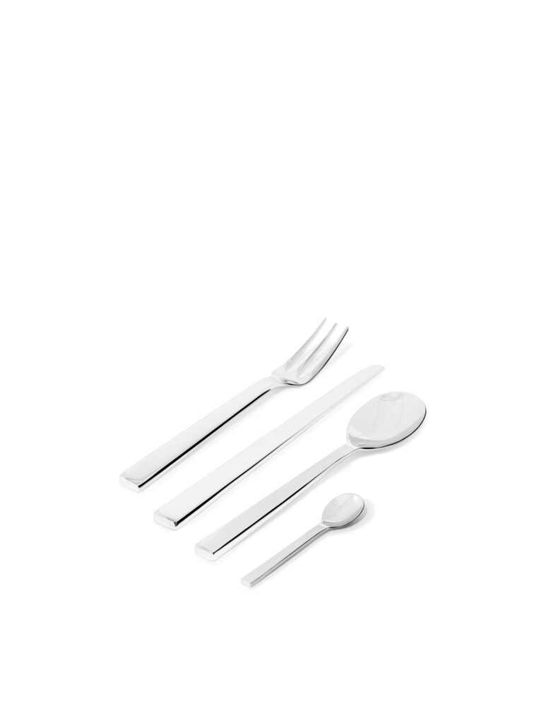 Alessi Santiago David Chipperfield servizio di posate 24 pezzi - Argento