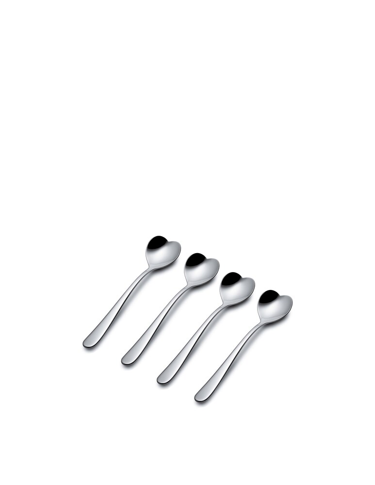 Alessi Set di quattro cucchiaini da caffè - Argento
