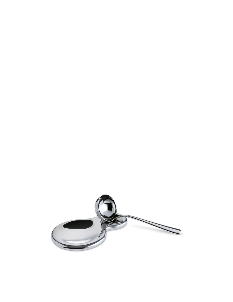 Alessi T-1000 Valerio Sommella appoggiacucchiaio - Argento