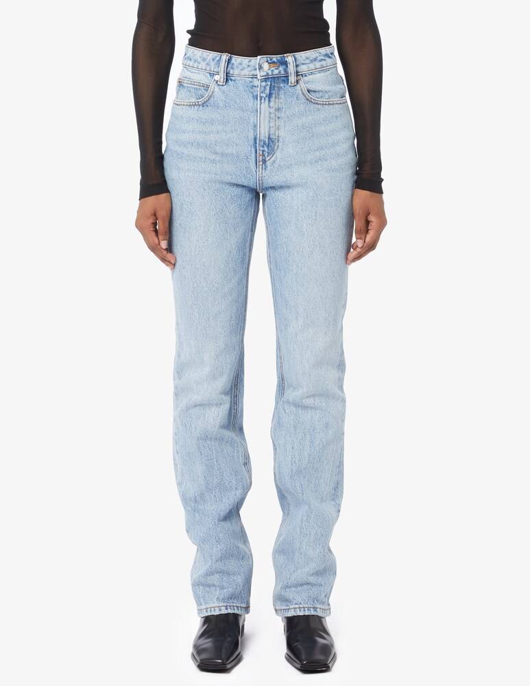Alexander Wang Fly high waist slim jeans