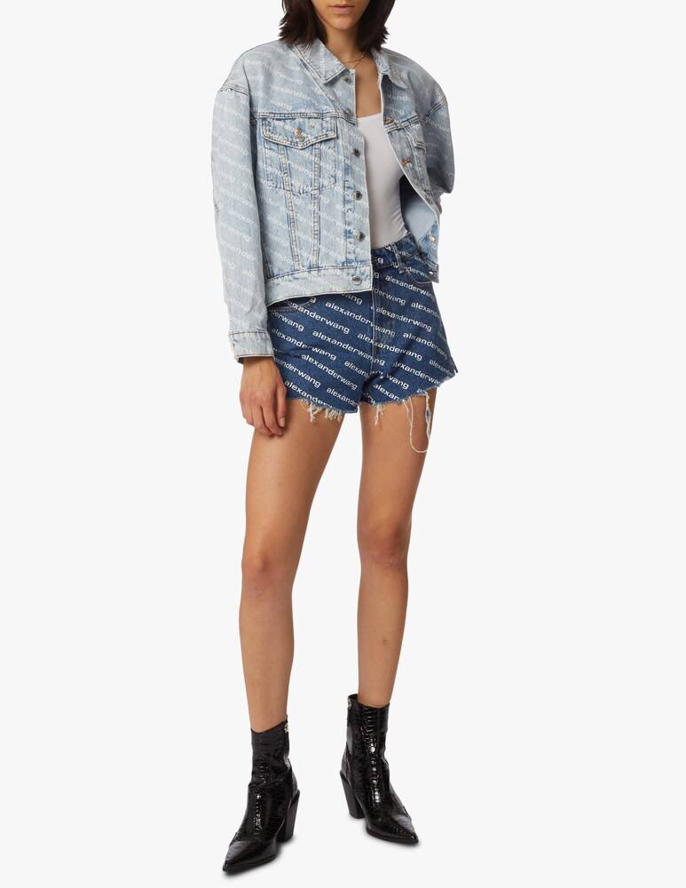 Alexander Wang Pantaloncini Corti Bite Con Logo