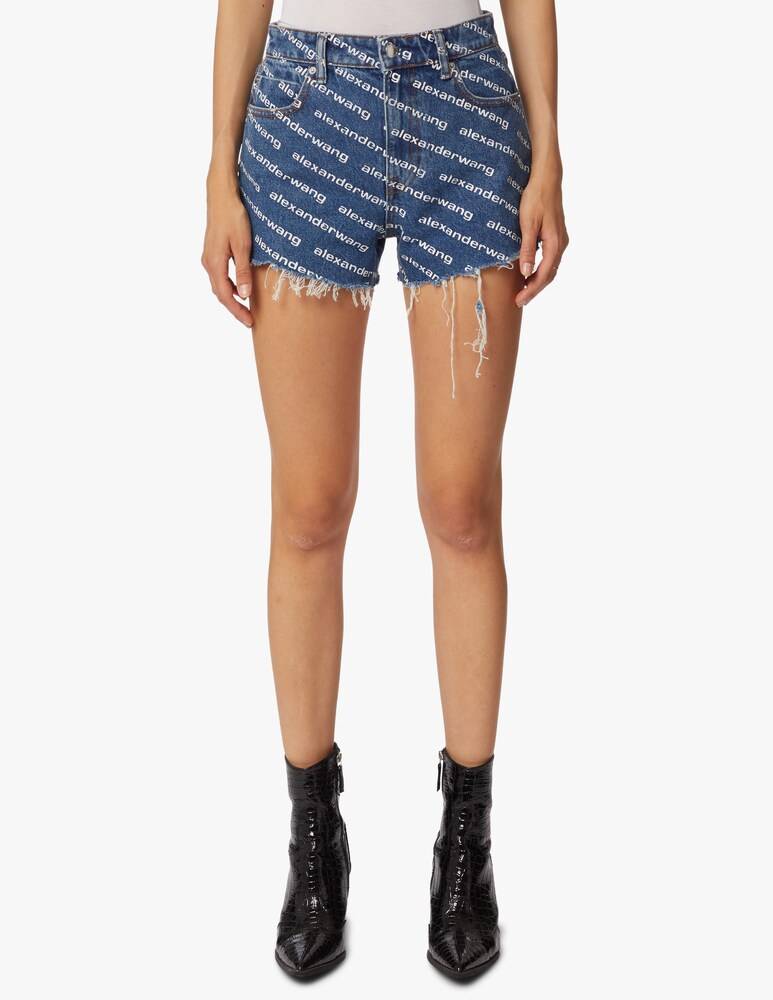 Alexander Wang Pantaloncini corti bite con logo