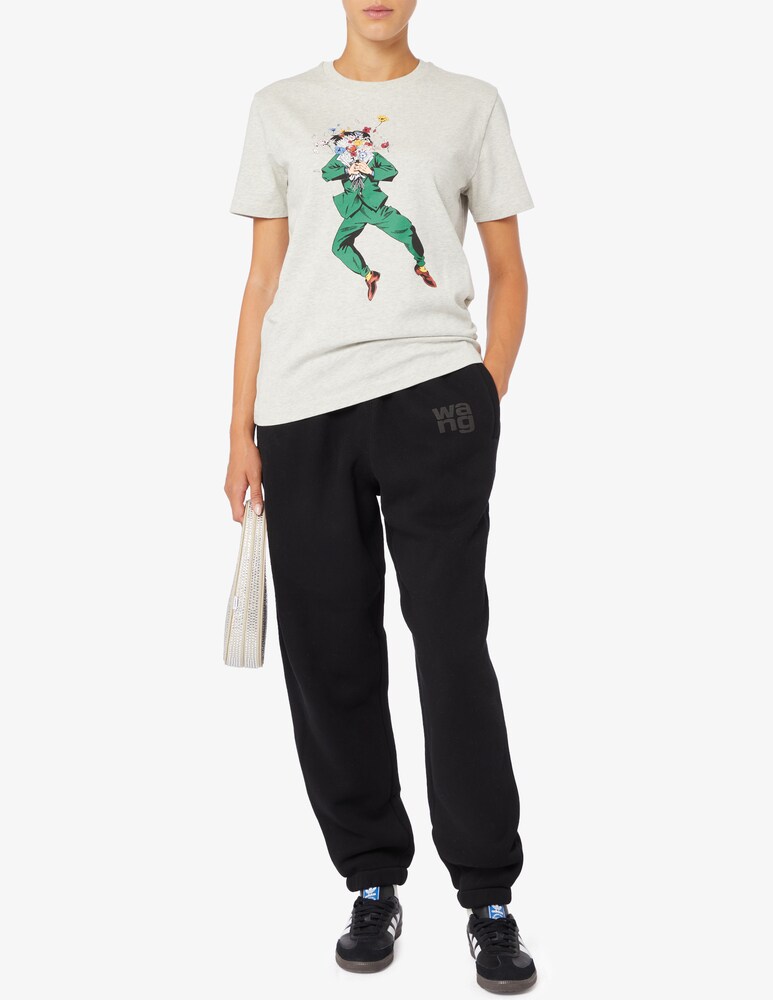 Alexander Wang Pantaloni Jogger Con Logo Essential